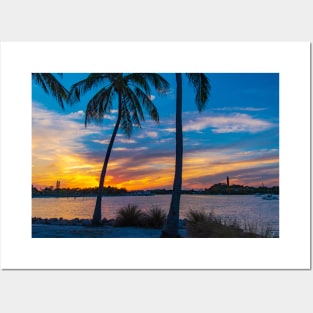 Florida Sunset Posters and Art
